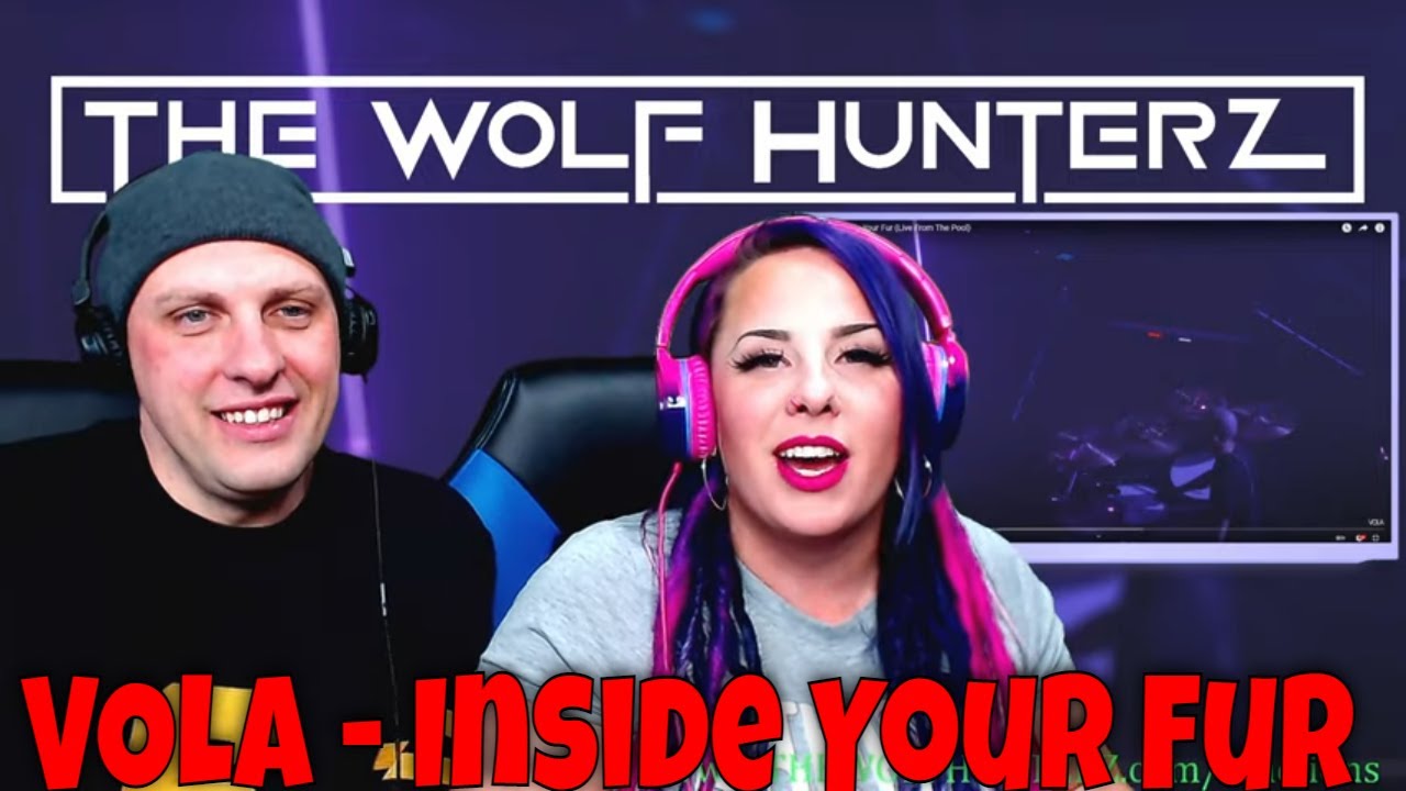 VOLA - Inside Your Fur (Live From The Pool) Реакции THE WOLF HUNTERZ