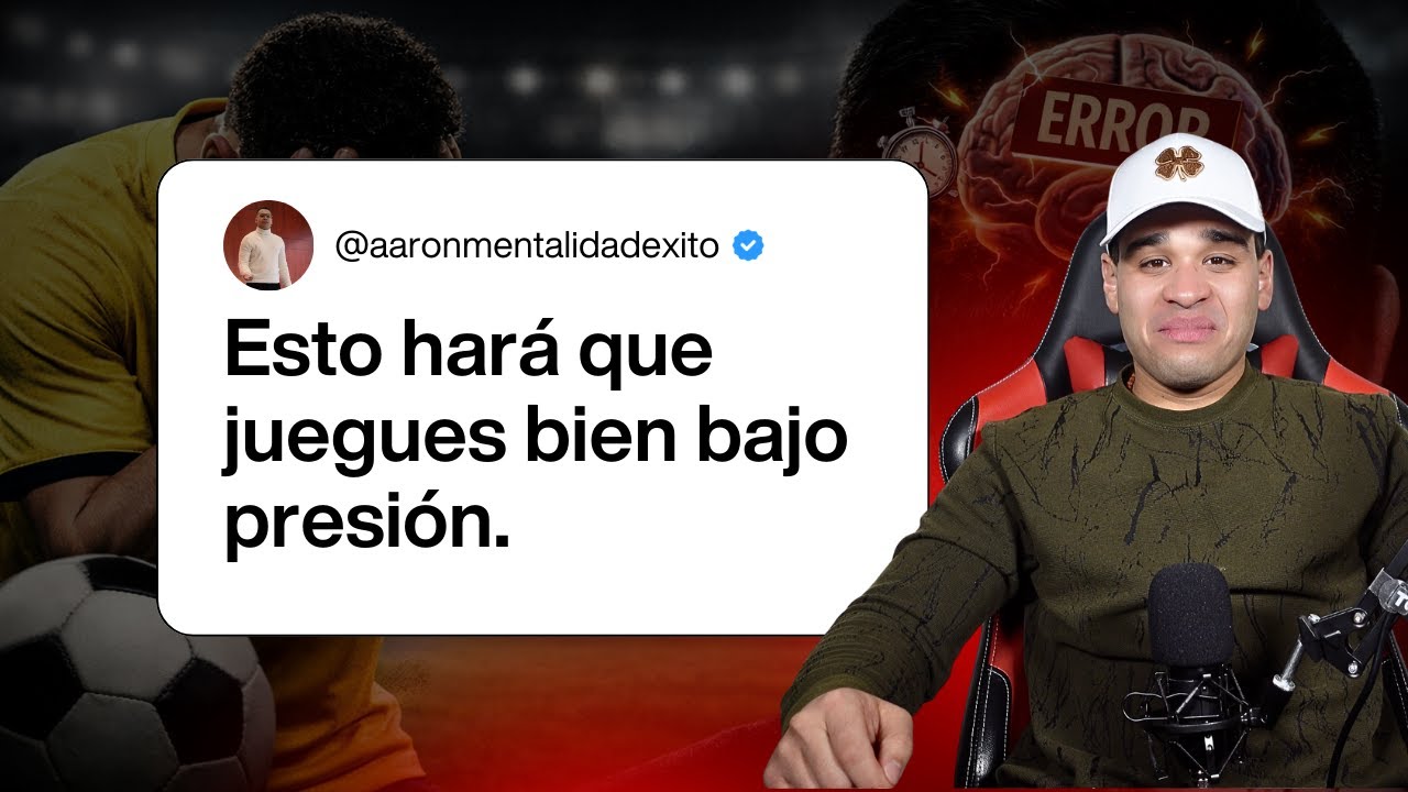 4 Técnicas de Coaching de Alto Impacto para rendir bajo presión en fútbol