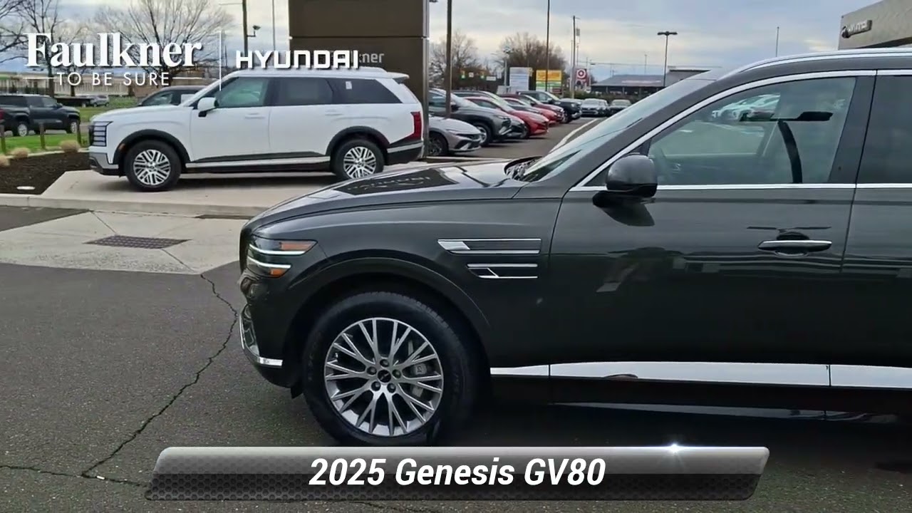 Used 2025 Genesis GV80 2.5T Standard AWD, Philadelphia, PA SU240108