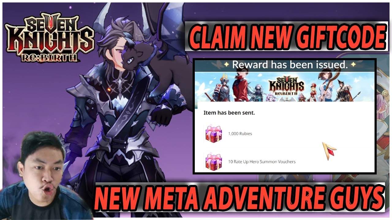 🔥🔥130NEW GIFTCODE FEBRUARY & NEW META ADVENTURE AGAR 3 BINTANG SEMUA! - SEVEN KNIGHTS RE:BIRTH