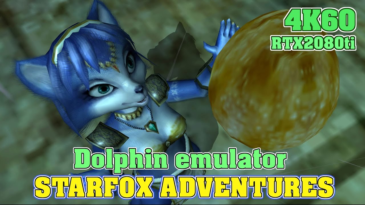 STARFOX ADVENTURES / GameCube emulator 4K 60fps RTX 2080ti