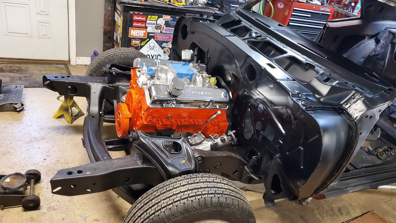 1968 Camaro restoration. Fun with reproduction doors and fenders!