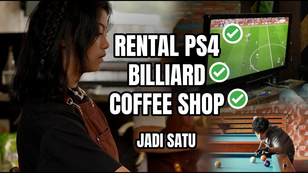 RENTAL PS4, BILLIARD, COFFE SHOP JADI SATU di LEMBANG BANDUNG