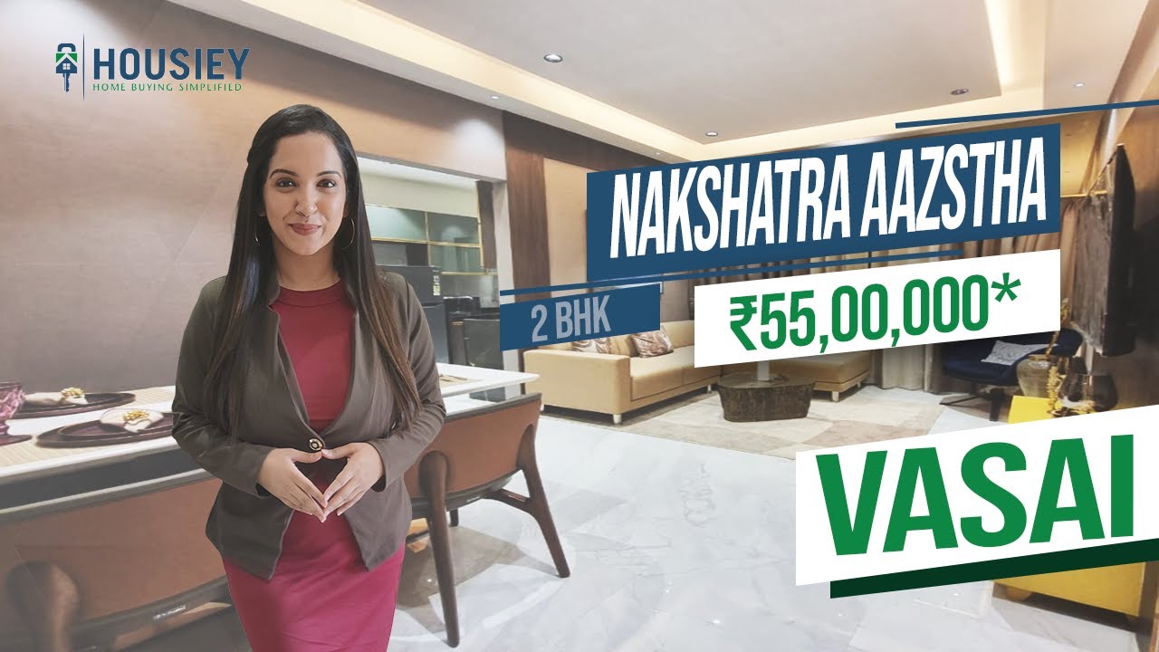 Nakshatra Aazstha Vasai | 2 BHK Sample Flat Tour | Madhuban Township Vasai East
