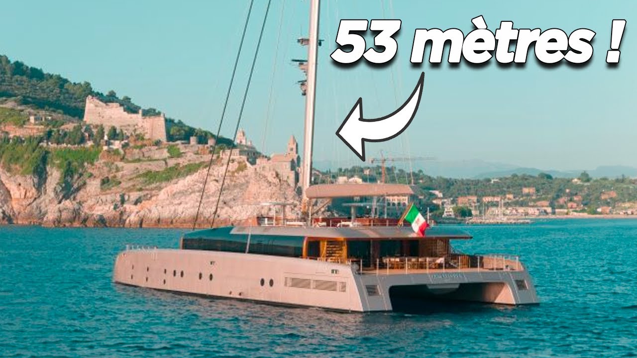 À bord du plus GRAND CATAMARAN du MONDE !