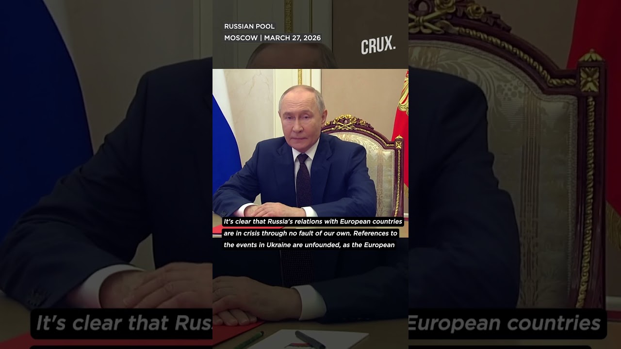 Путин заявил, что ухудшение отношений России с Европой &mdash; &laquo;не наша вина&raquo;.