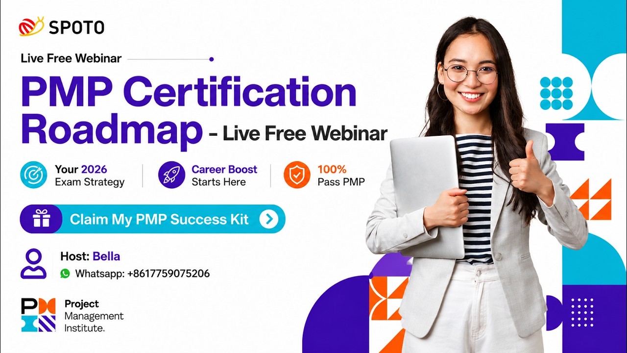 📘 PMP 2026 CRASH COURSE: Latest Exam Changes + PMBOK 8 Deep-Dive! 🚀