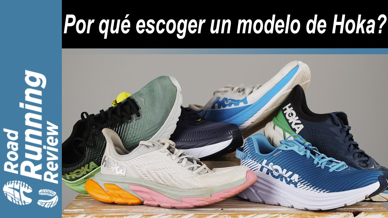 ¿Por qué escoger un modelo de Hoka ONE ONE? Si quieres mucha amortiguación y respuesta,toma nota...