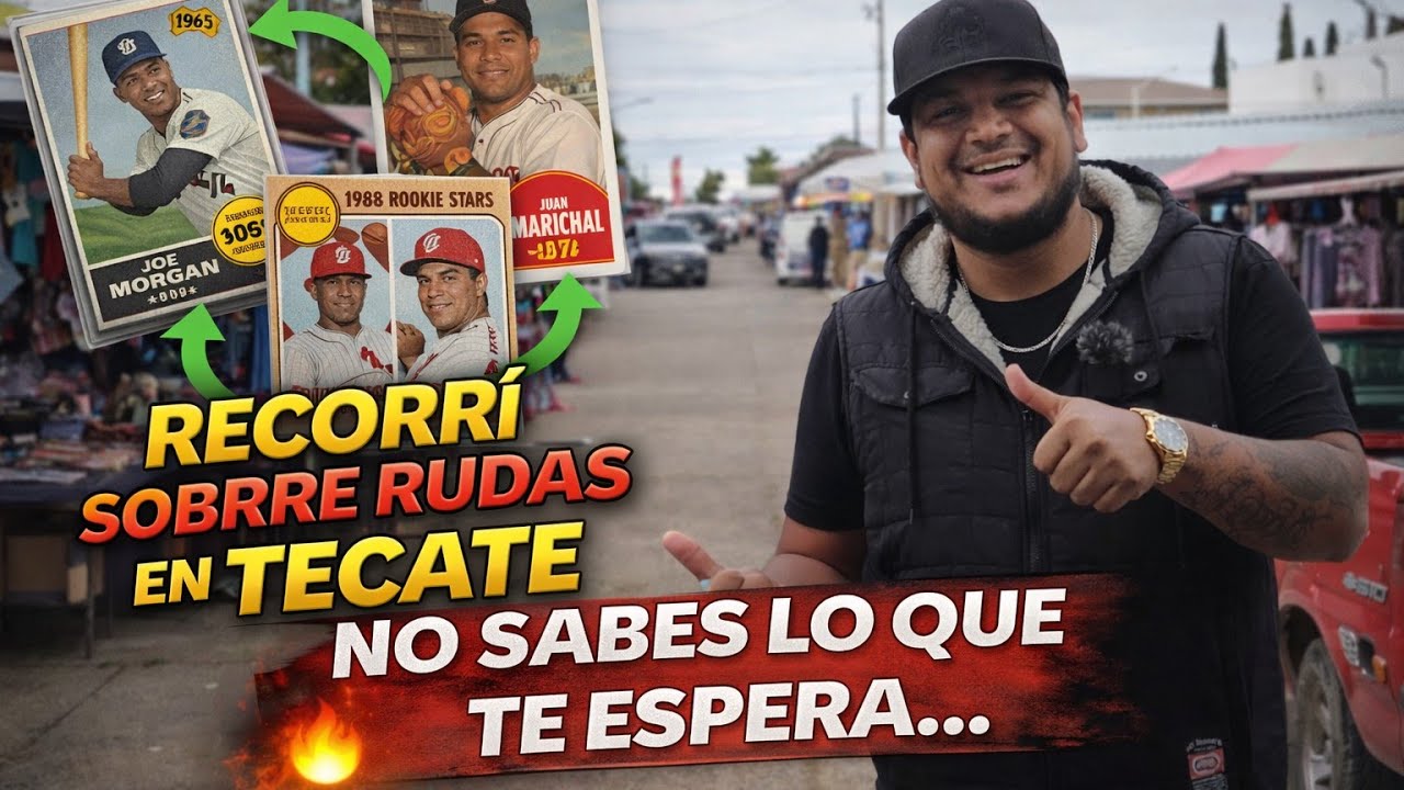 👉 TESOROS OLVIDADOS 😳 | Salió Babe Ruth en el Sobre Ruedas de Tecate