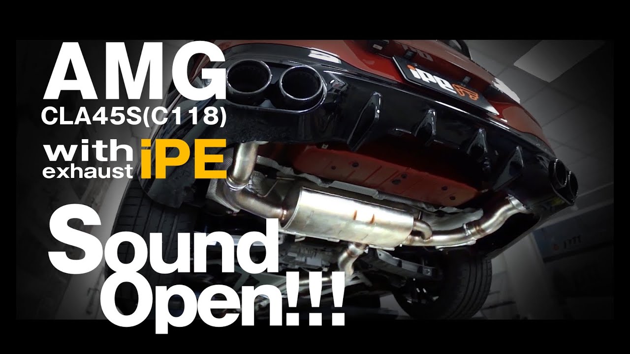 2020 AMG CLA45s iPE Exhaust System