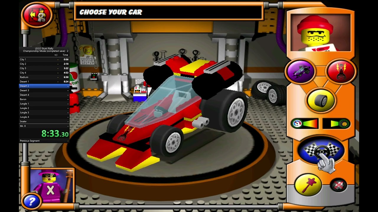 [Former WR] LEGO Stunt Rally (2000) - Championship Mode (Completed Savefile) (PC) in 