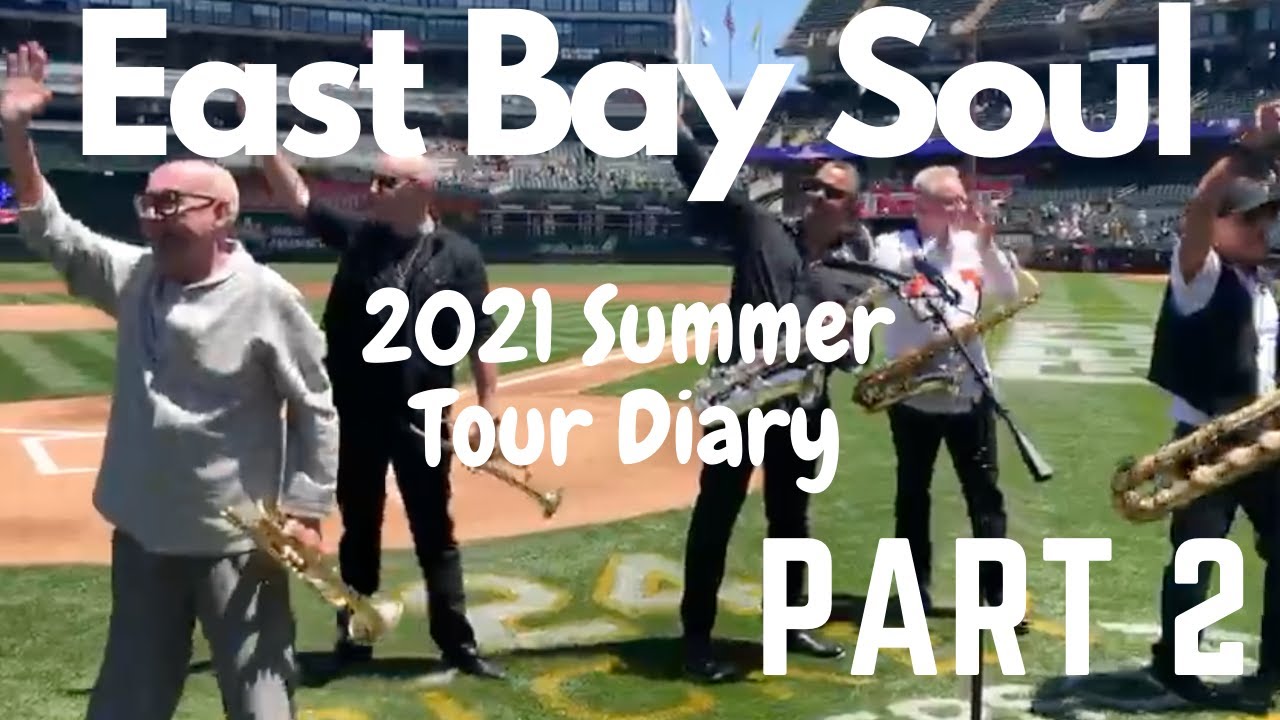 Greg Adams & EBS 2021 Summer Tour Diary 2 (Lucca Winery & RingCentral Coliseum/Oakland Coliseum)