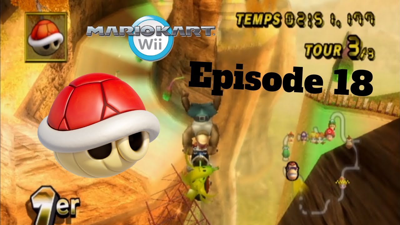 La Coupe Carapace Rouge ! Mario Kart Wii #18