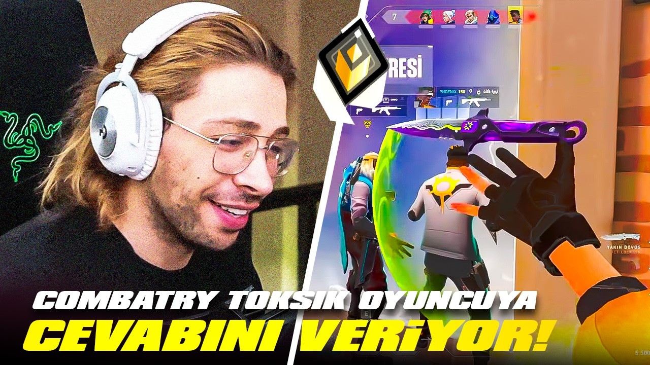 Reyna CombatRy'i toksikliyor, CombatRy AİM'i ile cevap veriyor! (Valorant)