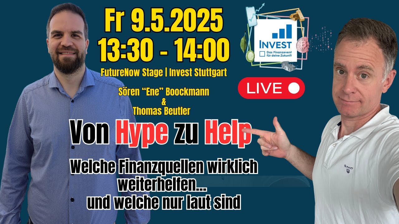 LIVE von der FutureNow-Stage auf der Invest 2025