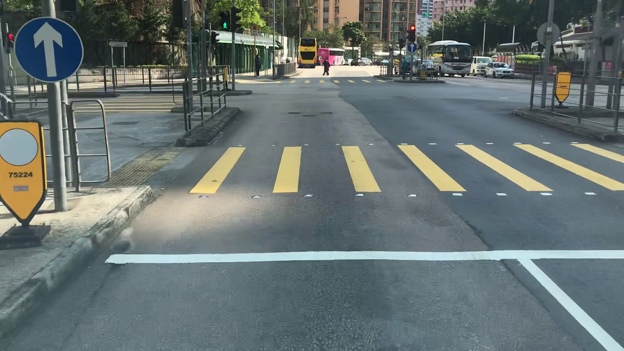 重型貨車荃灣駕駛考試路線 (大窩口上山)