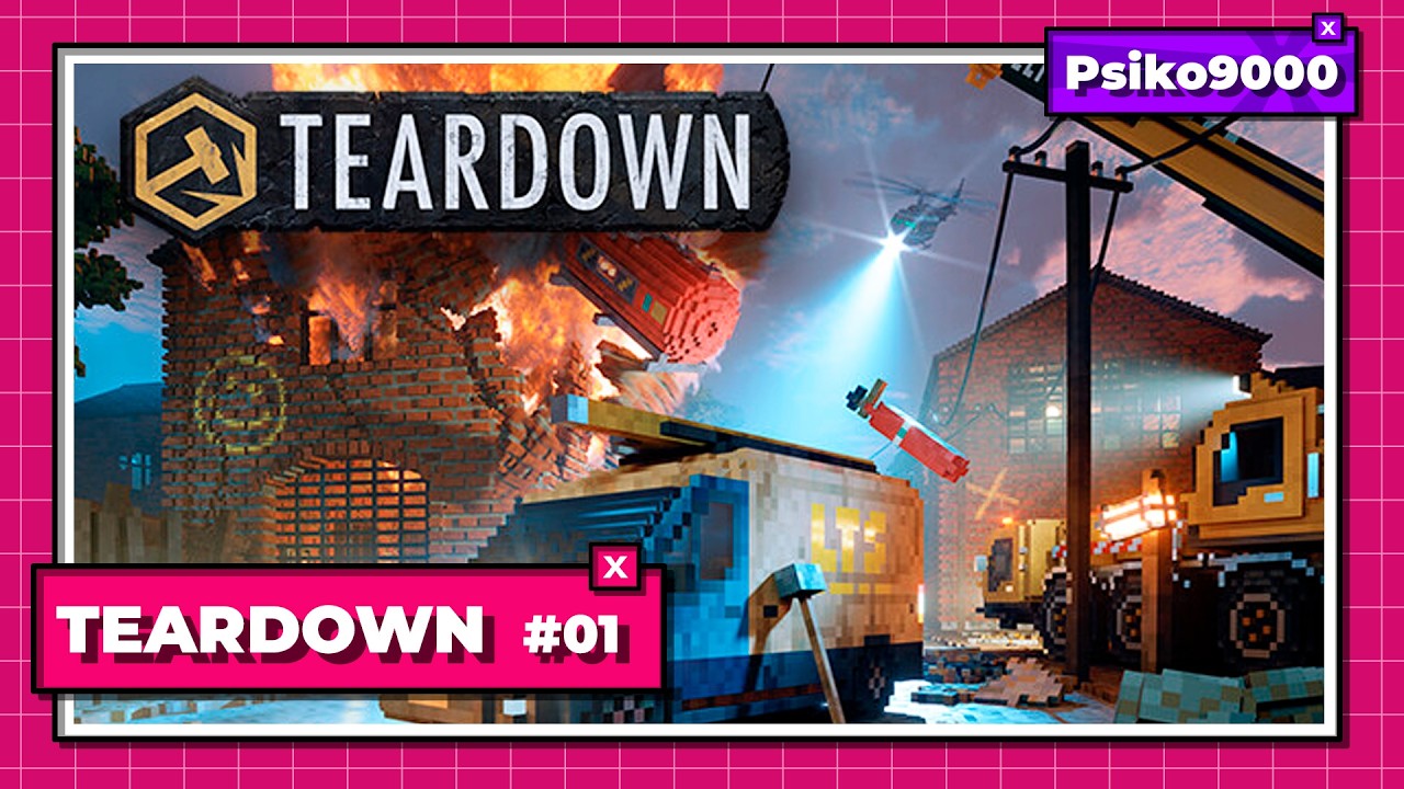 EMPEZAMOS CON FÍSICAS Y ATRACOS | TEARDOWN #01 Gameplay Español