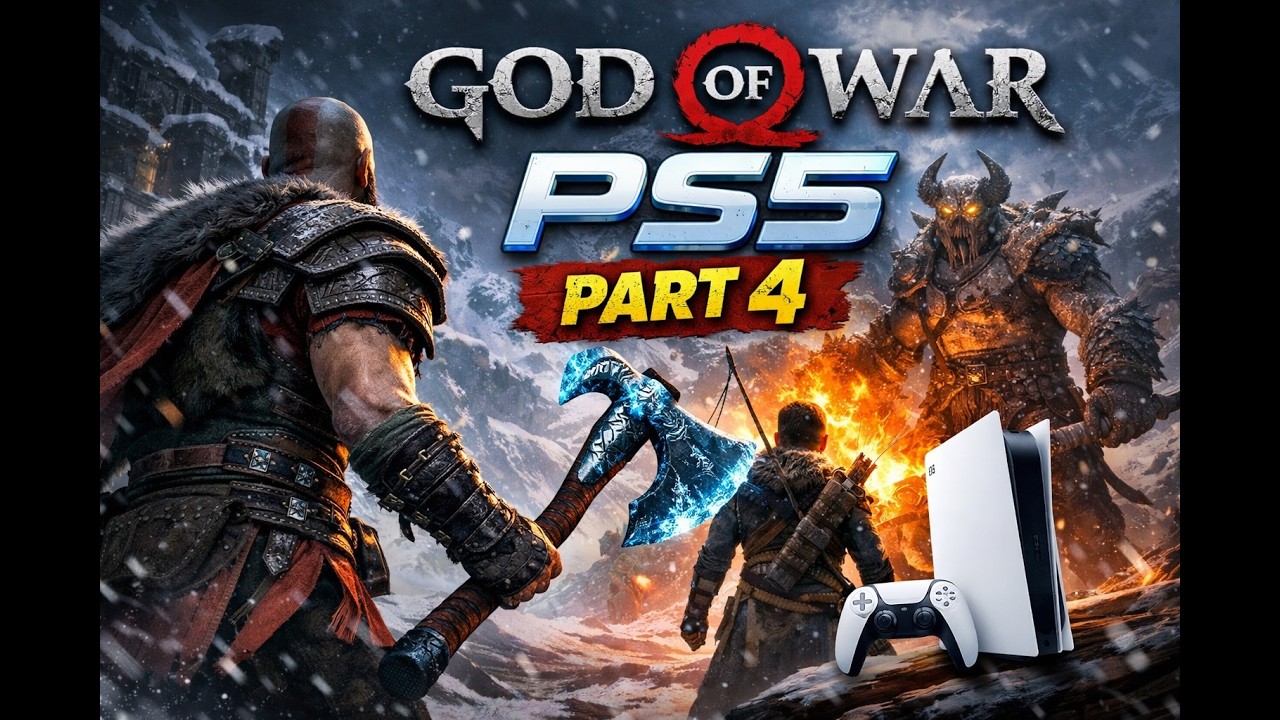 God Of War Part 4 on PS5  Fun Gameplay Walkthrough