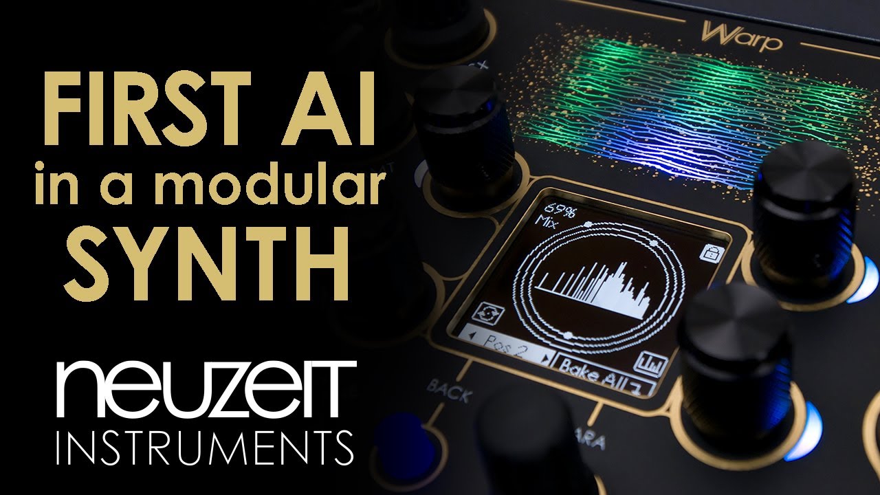 Neuzeit Instruments WARP: AI-powered wavetables, stereo spread, knobs saved in presets: NEW firmware
