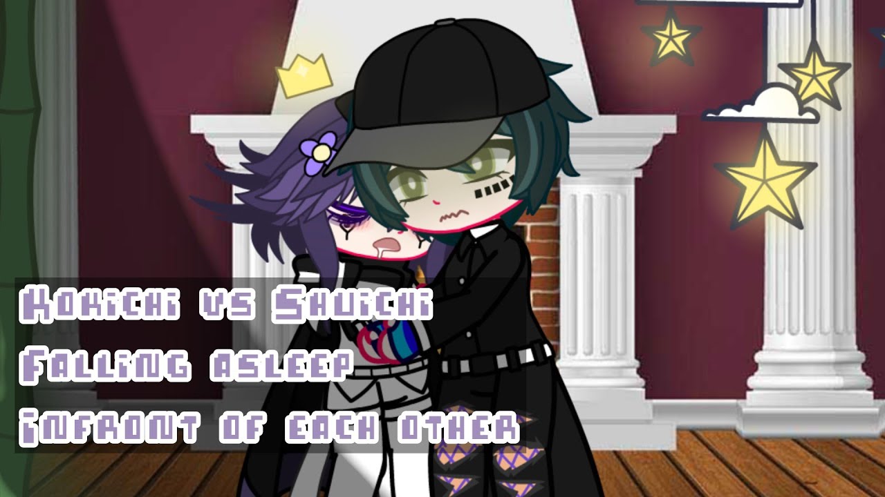 Shuichi vs Kokichi (Falling asleep infront of Eachother)