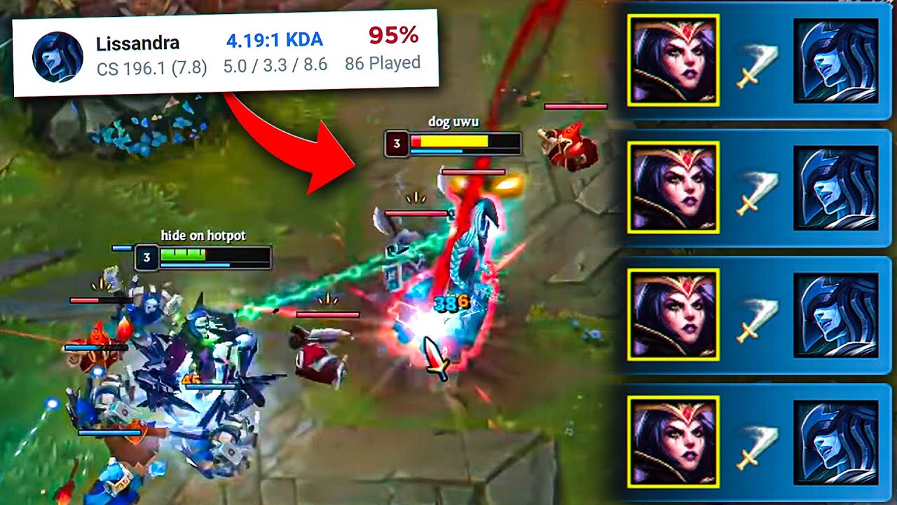 95% Winrate EUW smurf meets my Leblanc in Grandmaster.