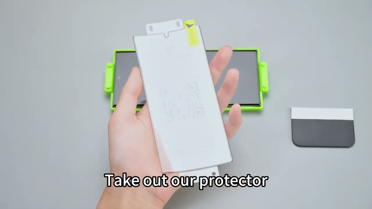New Samsung galaxy screen protector installation video