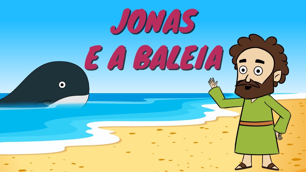 Jonas e a Baleia | Desenho B&iacute;blico | Hist&oacute;ria B&iacute;blica Infantil