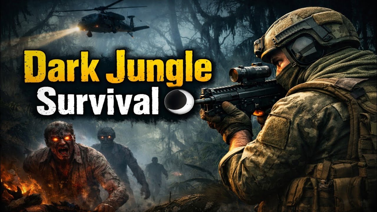Dark Jungle Survival 😱 | Ops Strike Full Gameplay || ItsGgStudio 