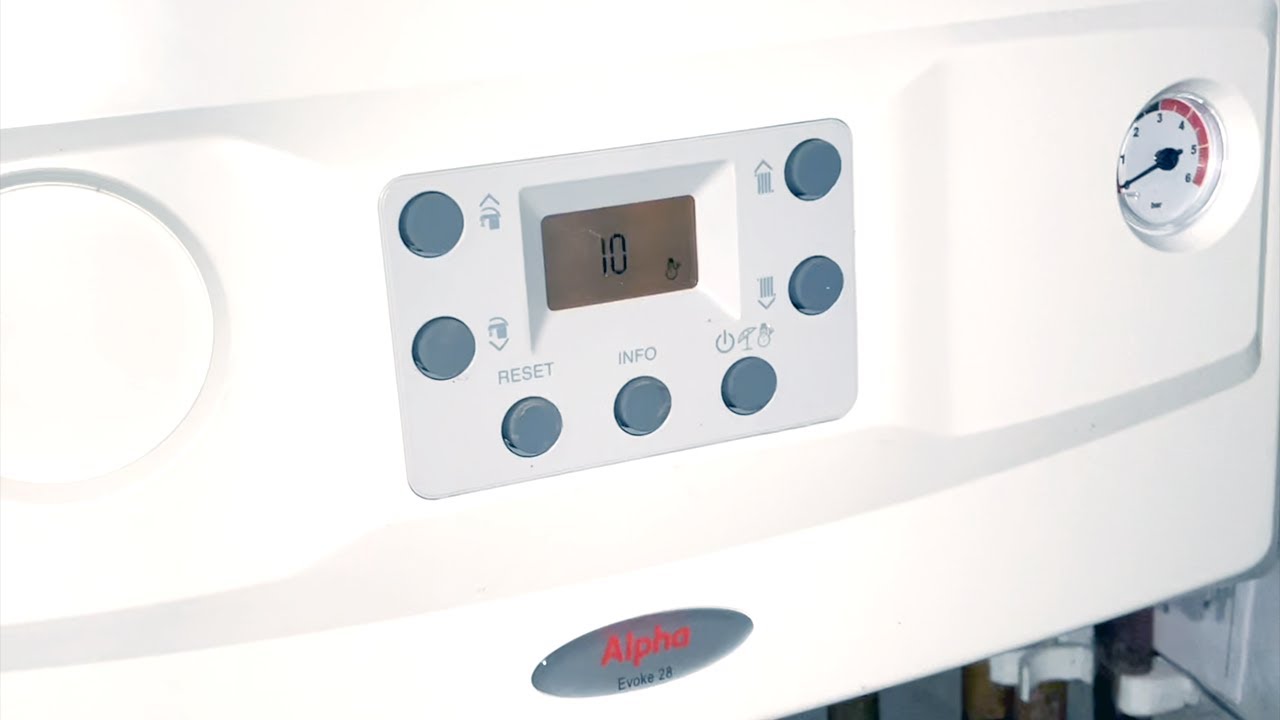 How To: Gas Boiler Alpha Evoke 28 Error E10 - Pressure Drop - Top Up Pressure - Troubleshooting E10