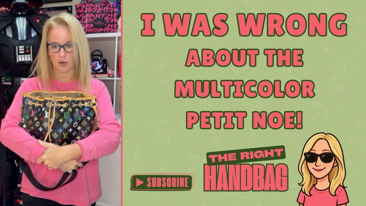 I Was Wrong About the Vintage Louis Vuitton Multicolor Petit Noe: What I Learned Using the Bag