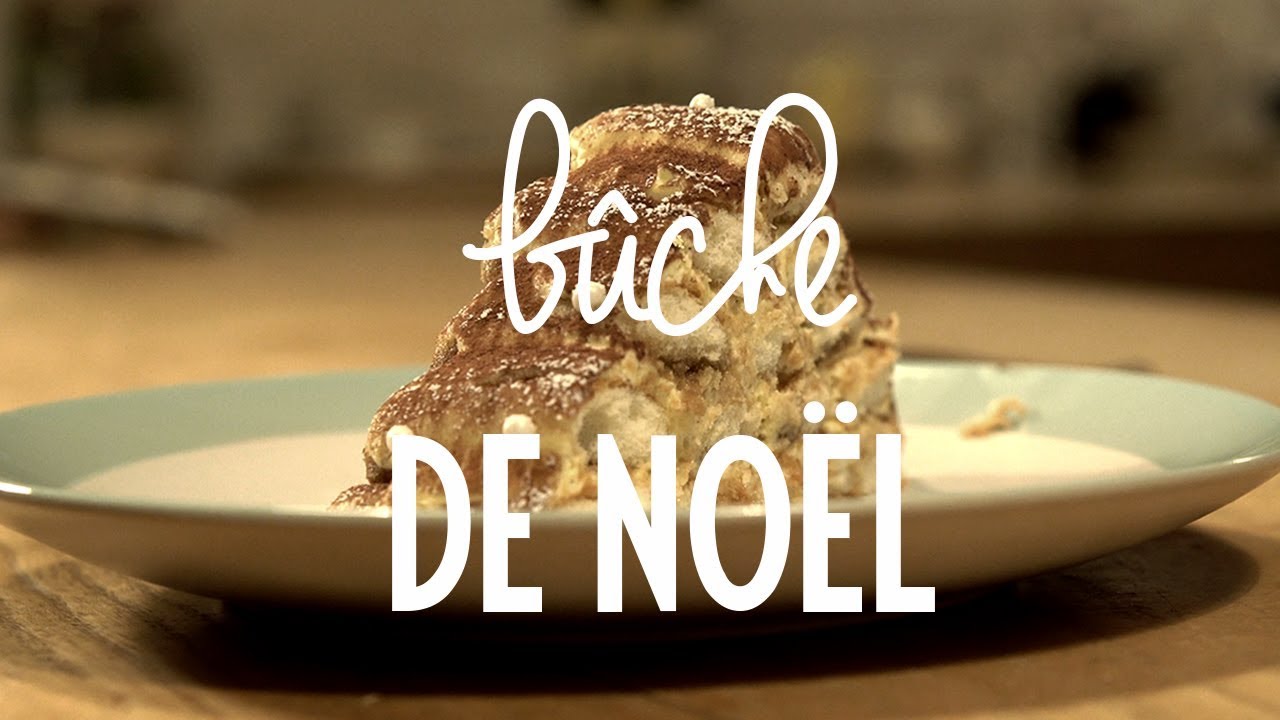 Bûche de Noël Tiramisù | RENDEZ-VOUS DE NATAL