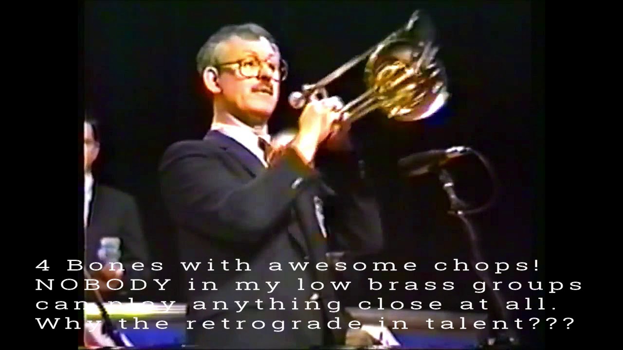 4 TROMBONE PLAYERS with awesome chops! St  Thomas Airmen of Note