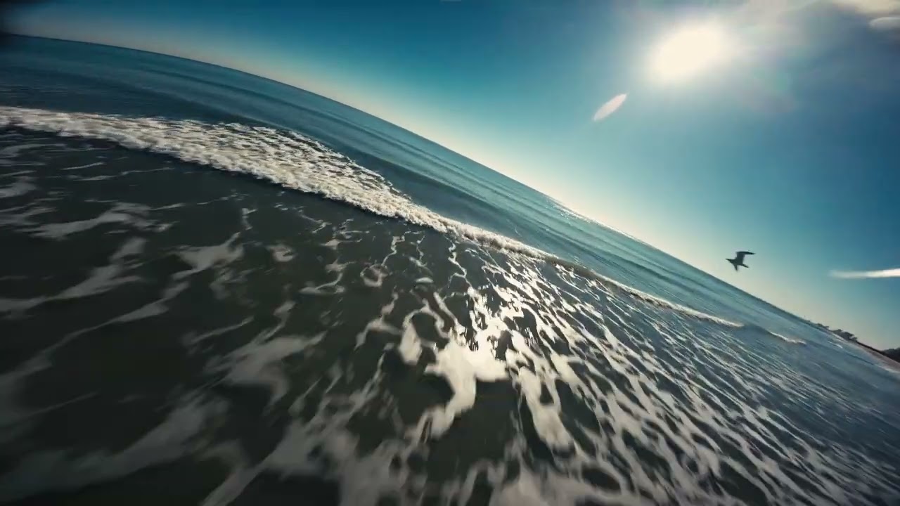 Beach cruising. DJI O3. Flywoo Explorer 4LR