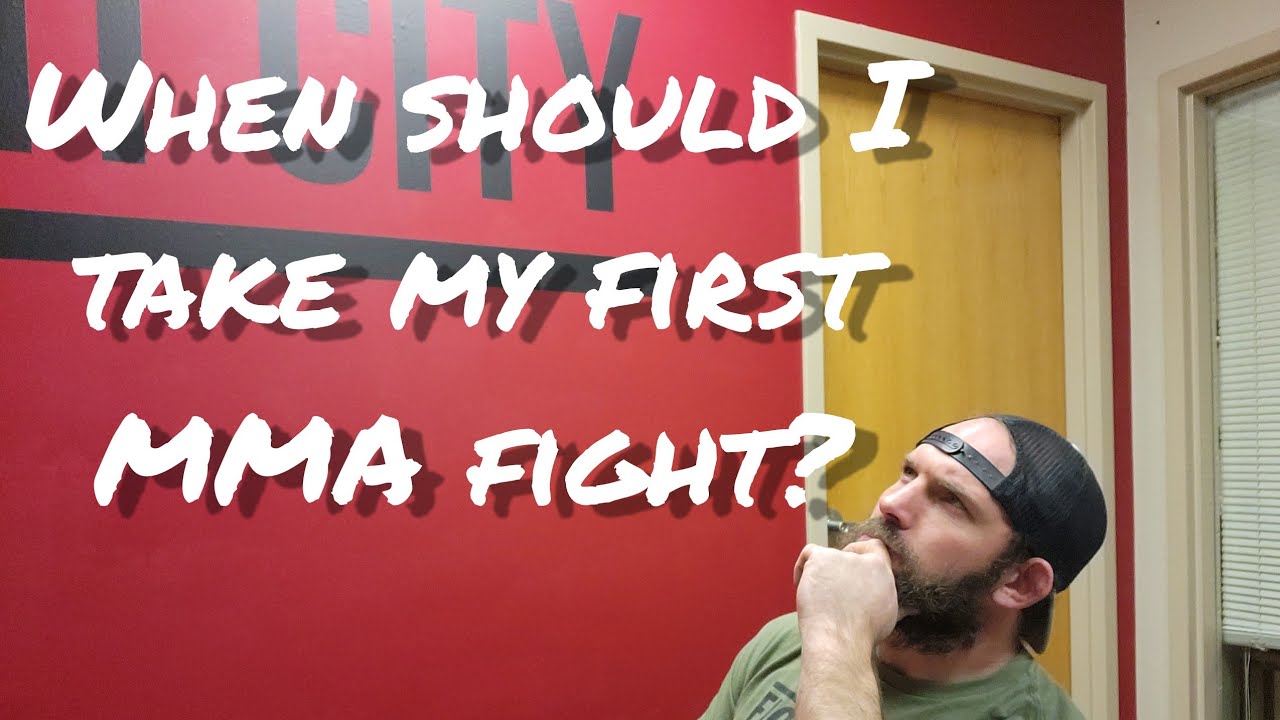 When should you take your first MMA fight.