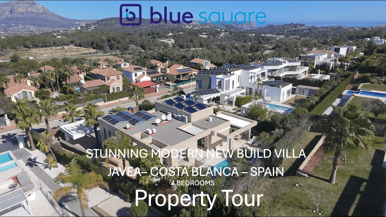 For sale: Stunning Modern Villa in Javea I BLUE SQUARE I REF 019379