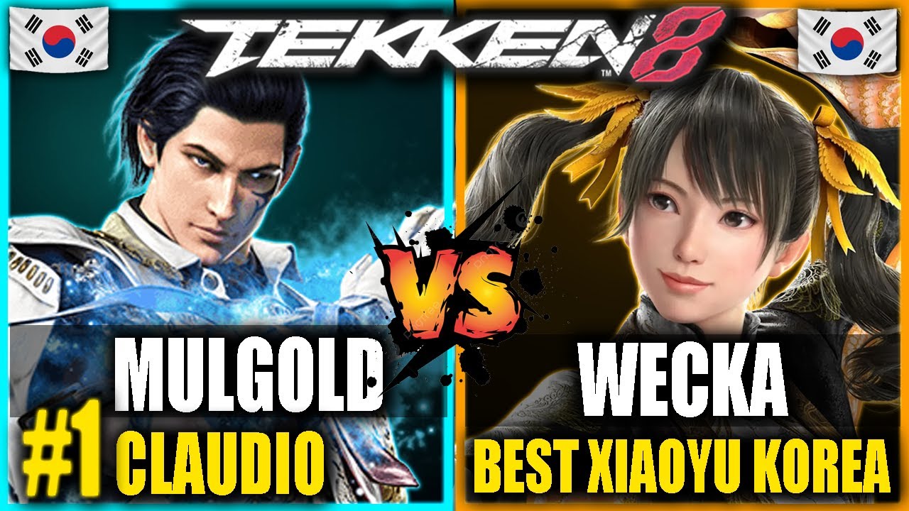 KDF Mulgold vs Wecka (#1 Claudio vs BEST Xiaoyu KOREA) | Tekken 8 Replays