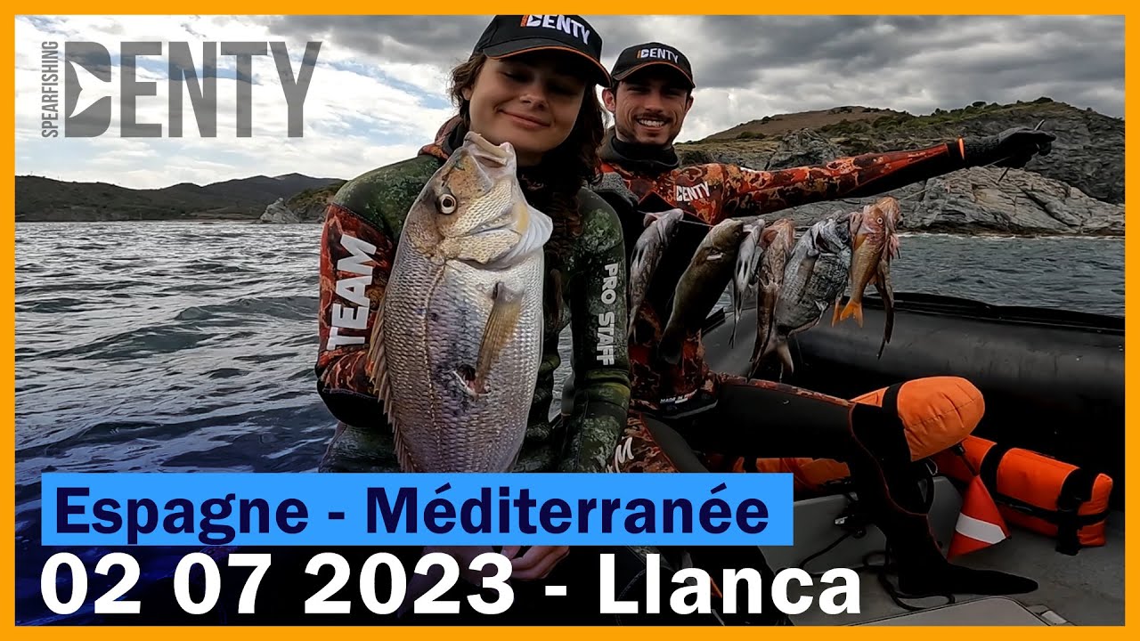 Premier Denti d'Amandine Spearfishing en Chasse sous-marine.