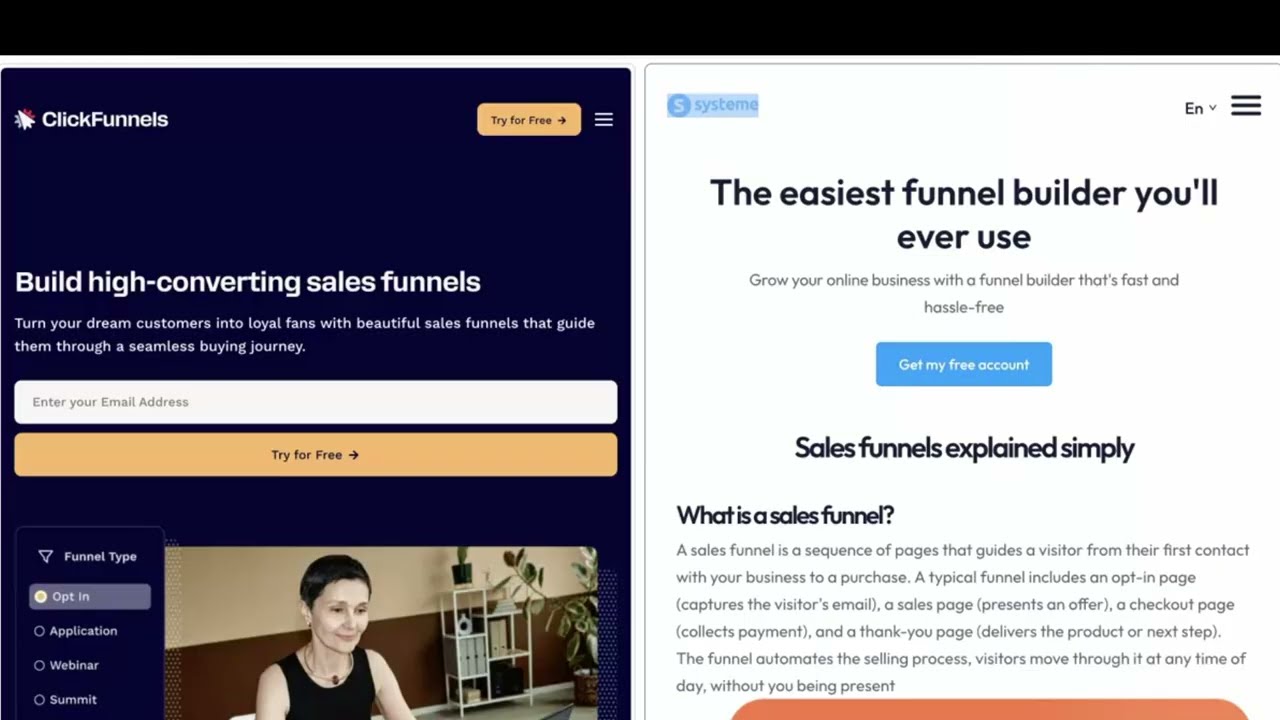Systeme io vs ClickFunnels: Which is Better for Newbies in 2026?