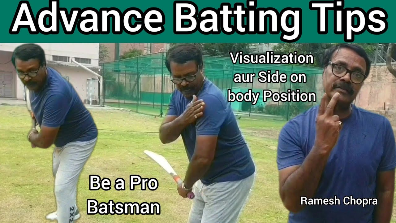 Advance Batting Tips  Be A Pro Batsman Big Runs Score Karna Seekhen Ek Safal Batsman Baniye