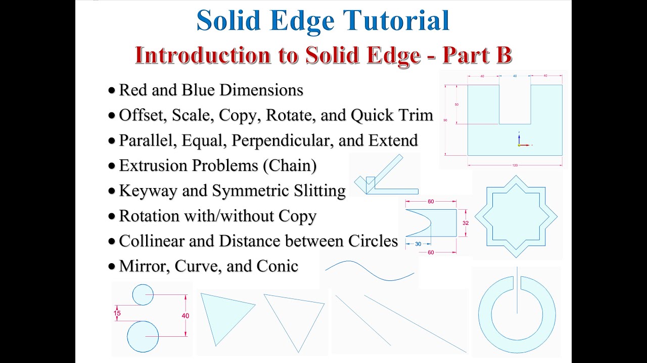 Введение в Solid Edge — часть B