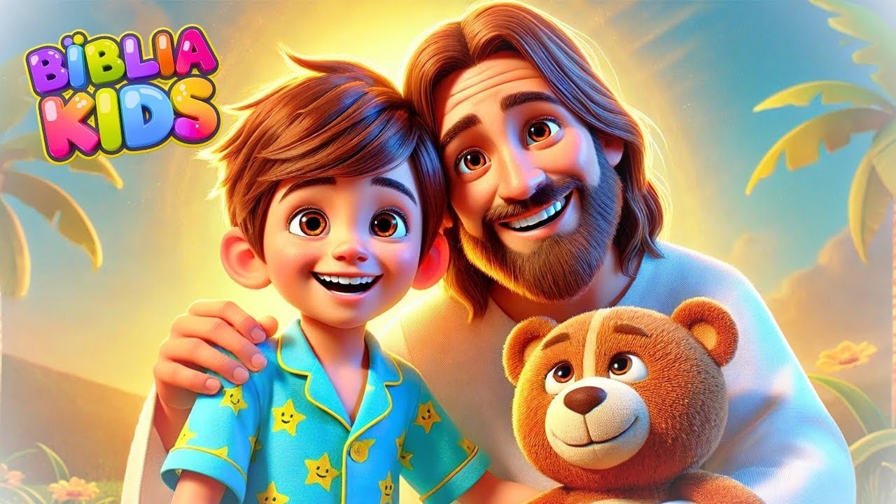 Bom Dia, Jesus! 🎵 Linda M&uacute;sica Infantil Gospel para Crian&ccedil;as!