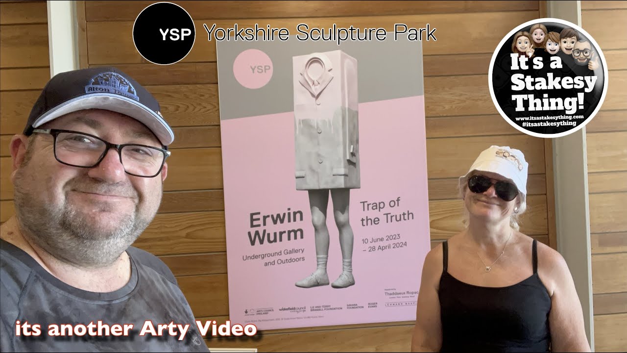 Erwin Wurm “Trap of the Truth” Exhibition Yorkshire Sculpture Park #itsastakesything