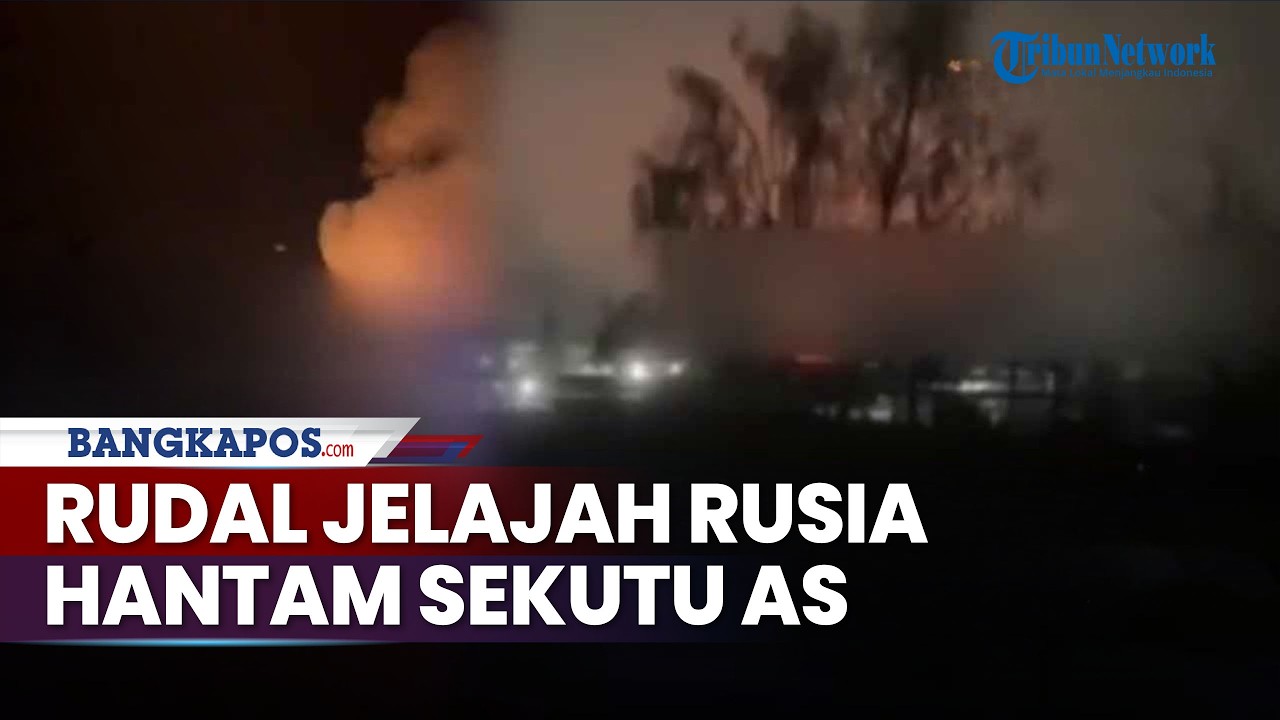 Sekutu AS Digempur Ratusan Drone & Rudal Jelajah Rusia, Pusat Pasokan Listrik Eropa Dihantam Habis