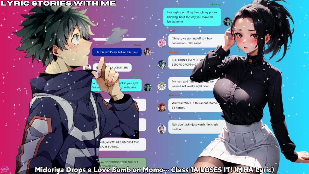 Midoriya Drops a Love Bomb on Momo… Class 1A LOSES IT! (MHA Lyric)