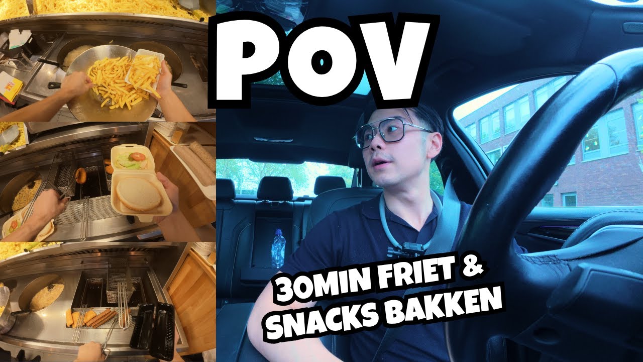 Snackbar POV - Bezorgbestelling en 30 minuten friet & snacks bakken 🍟