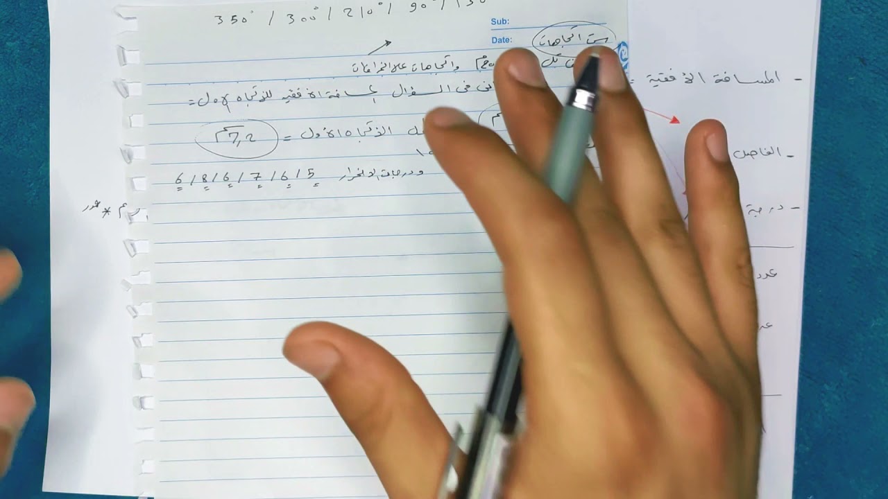 مادة الكرتوجراف(التحويل من المترية الي الكيلومترية)_(قوانين سؤال منخفض التل)