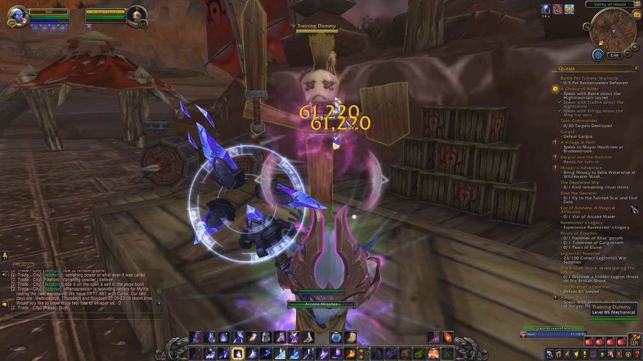 Arcane Missiles BFA, 8.0.1 in a nutshell