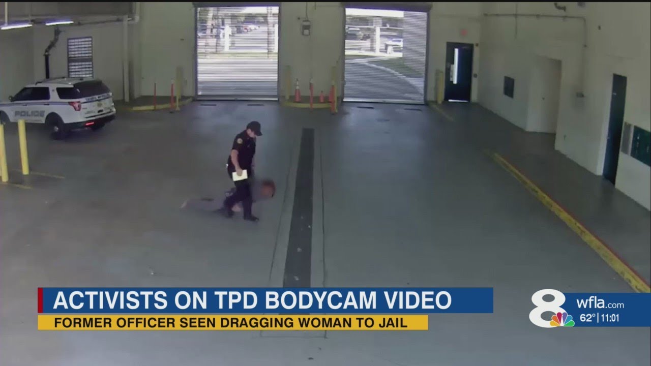 Tampa officer terminated after video shows him dragging woman into jail