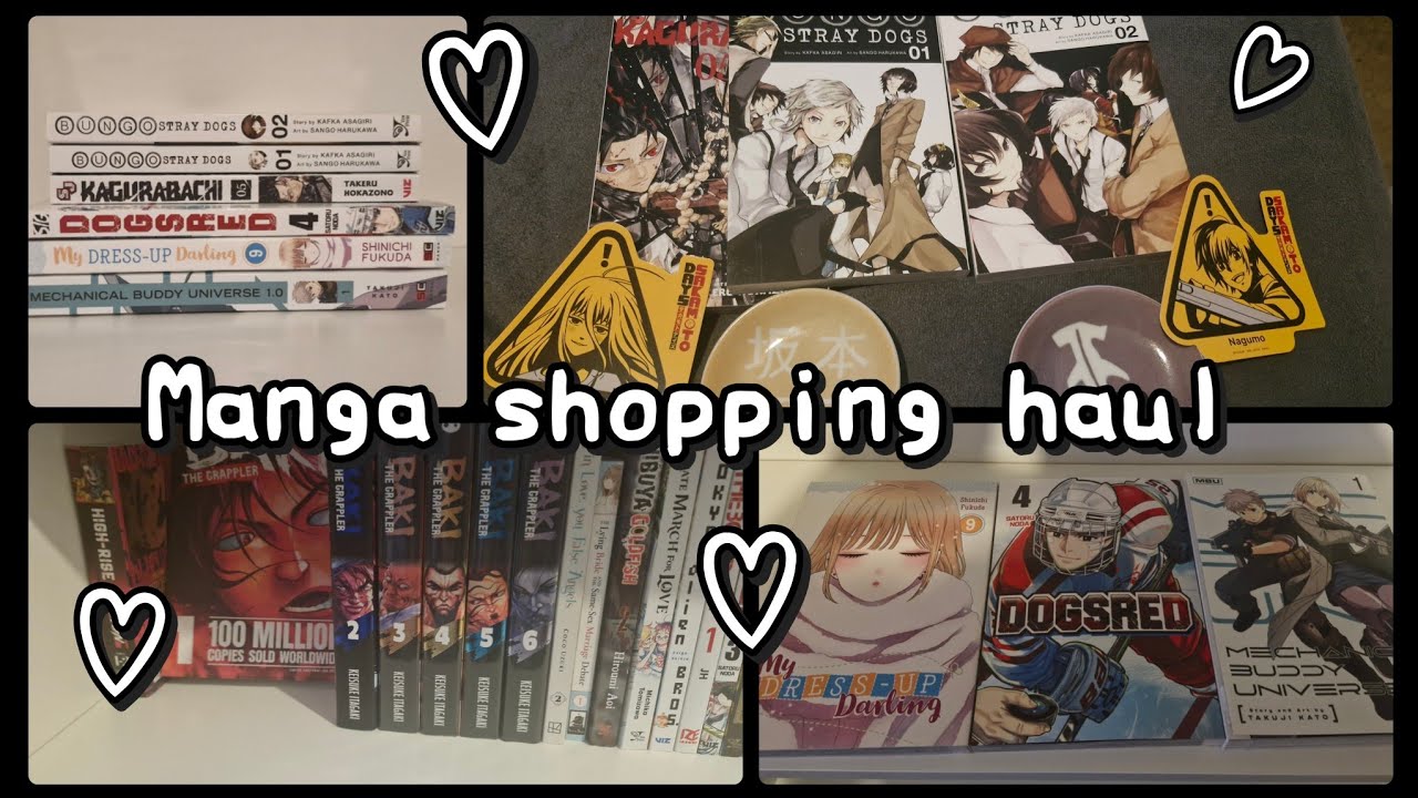 Big Ichibankuji haul + manga shopping haul