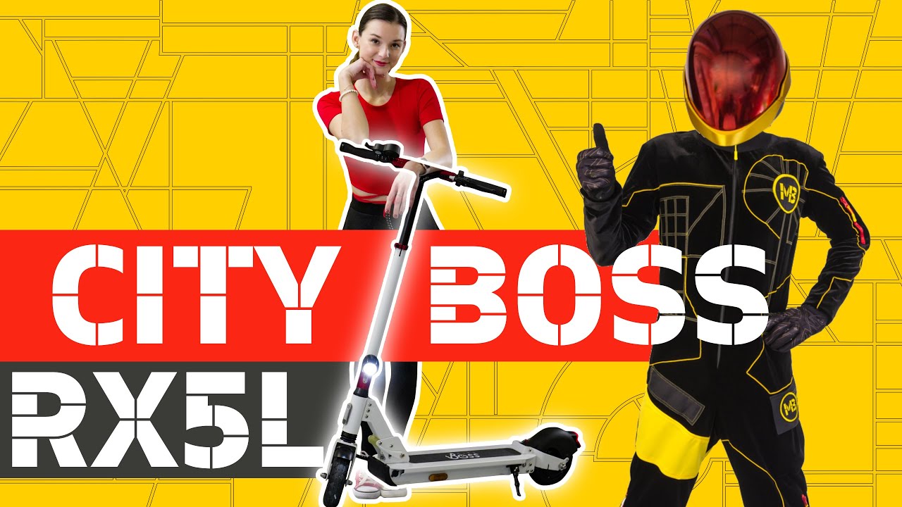 Unboxing elektrickej kolobežky City Boss RX5L